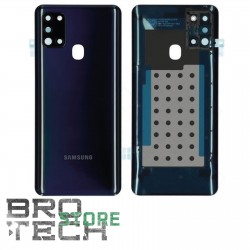 BACK COVER SAMSUNG A21S A217 BLACK SERVICE PACK