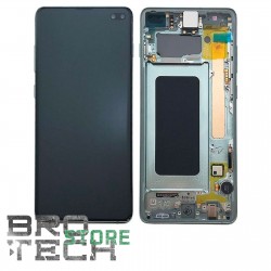 DISPLAY SAMSUNG S10 PLUS G975 GREEN SERVICE PACK