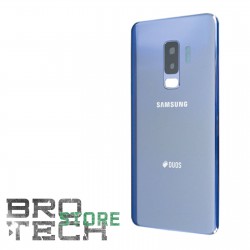 BACK COVER GLASS SAMSUNG S9 + PLUS G965 BLUE DUOS SERVICE PACK