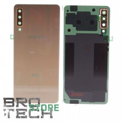 BACK COVER GLASS SAMSUNG A7 2018 A750 GOLD SERVICE PACK