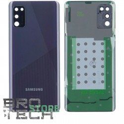 BACK COVER SAMSUNG A41 A415 BLACK SERVICE PACK