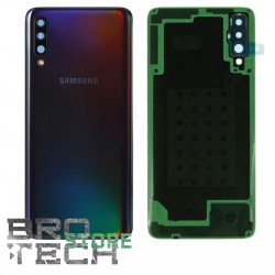 BACK COVER SAMSUNG A70 A705 BLACK SERVICE PACK