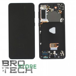 DISPLAY SAMSUNG S21 PLUS G996 BLACK NO BATTERY SERVICE PACK