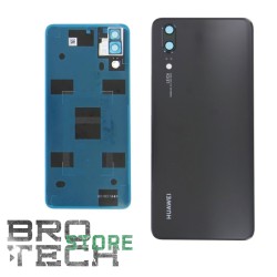 BACK COVER HUAWEI P20 BLACK SERVICE PACK