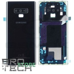 BACK COVER GLASS SAMSUNG NOTE 9 N960 DUOS BLACK SERVICE PACK