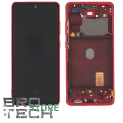 DISPLAY SAMSUNG S20 FE G780F RED SERVICE PACK