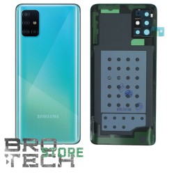 BACK COVER SAMSUNG A51 A515 BLUE SERVICE PACK