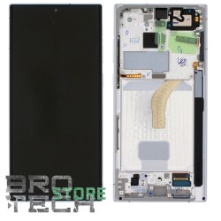 DISPLAY SAMSUNG S22 ULTRA S908 WHITE SERVICE PACK