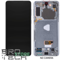DISPLAY SAMSUNG S21 PLUS G996 SILVER NO CAMERA SERVICE PACK
