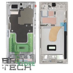 MIDDLE FRAME SAMSUNG S23 ULTRA S918 CREMA SERVICE PACK