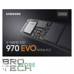 SSD NVME MEMORIE PCIE SAMSUNG 970 EVO 500GB M.2 MZ-V7E500BW
