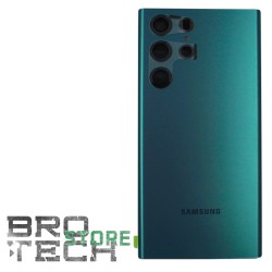 BACK COVER GLASS SAMSUNG S22 ULTRA 5G S908B GREEN SERVICE PACK