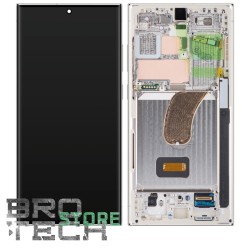 DISPLAY SAMSUNG S23 ULTRA S918 CREAM SERVICE PACK