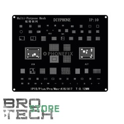 DIYPHONE STENCIL PER BGA REBALLING IPHONE 13 / 13 PRO / 13 PRO MAX / 13 MINI