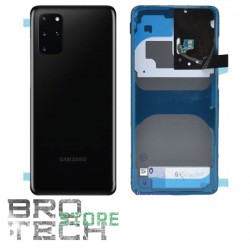 BACK COVER GLASS SAMSUNG S20+ PLUS G985 G986 BLACK SERVICE PACK
