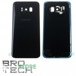 BACK COVER GLASS SAMSUNG S8 + PLUS G955 BLACK SERVICE PACK