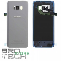 BACK COVER GLASS SAMSUNG S8 + PLUS G955 SILVER SERVICE PACK