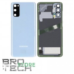 BACK COVER GLASS SAMSUNG S20 G980 G981 BLUE SERVICE PACK