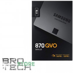 SSD 2.5" SAMSUNG 870 QVO 1000GB 1TB SATA 3  MZ-77Q1T0BW