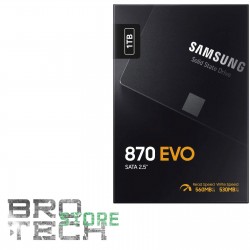 SSD 2.5" SAMSUNG 870 EVO 1000GB 1TB SATA 3 2,5" MZ-77E1T0B/EU