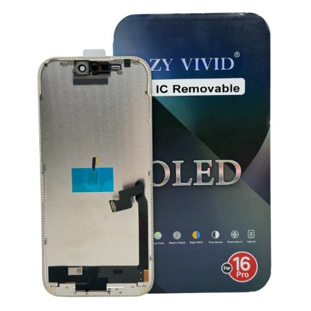 DISPLAY IPHONE 16 PRO OLED HARD ZY - IC INTERCAMBIABILE