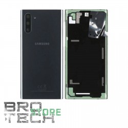 BACK COVER GLASS SAMSUNG NOTE 10 N970 BLACK SERVICE PACK