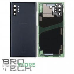BACK COVER GLASS SAMSUNG NOTE 10 + PLUS N975 BLACK SERVICE PACK