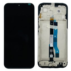 DISPLAY XIAOMI REDMI 15C 4G / POCO C85 BLACK front and back view